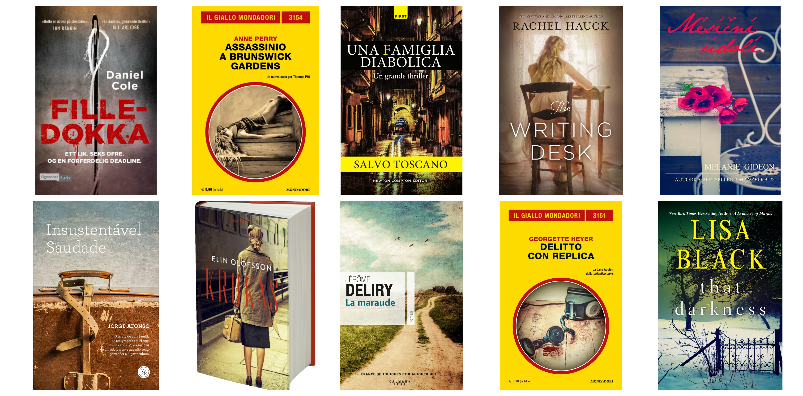 book covers 2017 Collage