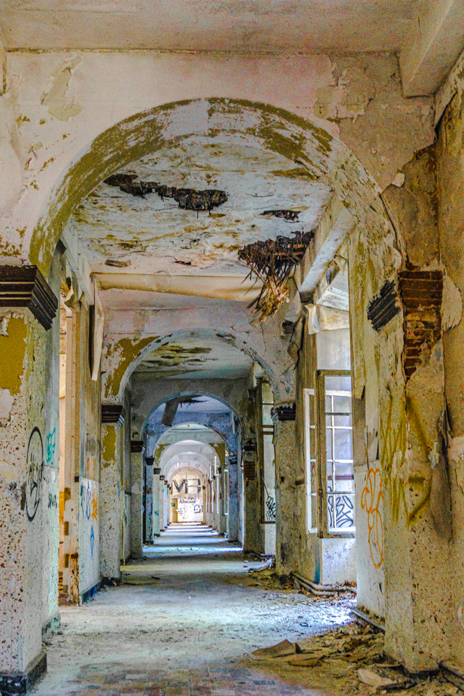 abandoned military hospital